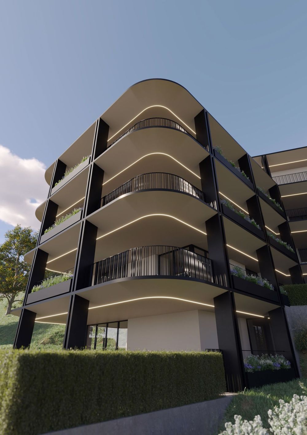 Wohnung 2.5 Zimmer mit Terrasse – Residenza Oasis | Pregassona - Bild 4