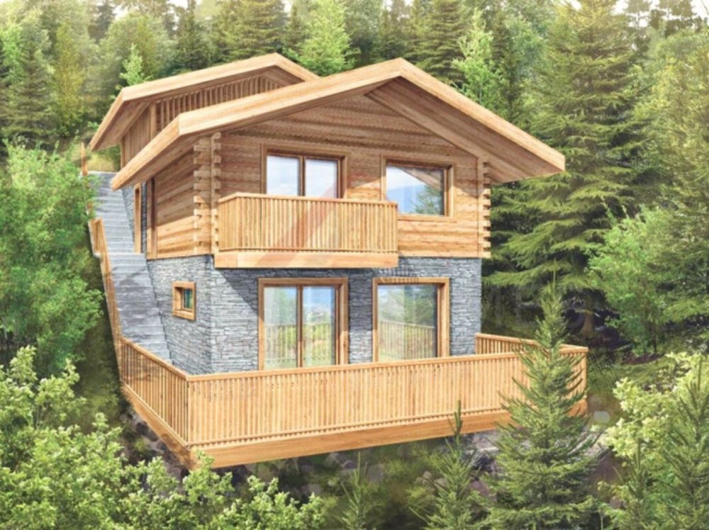 Entre ciel et montagnes - chalet d'exception aux Hauts de Savièse, Valais - Bild 1