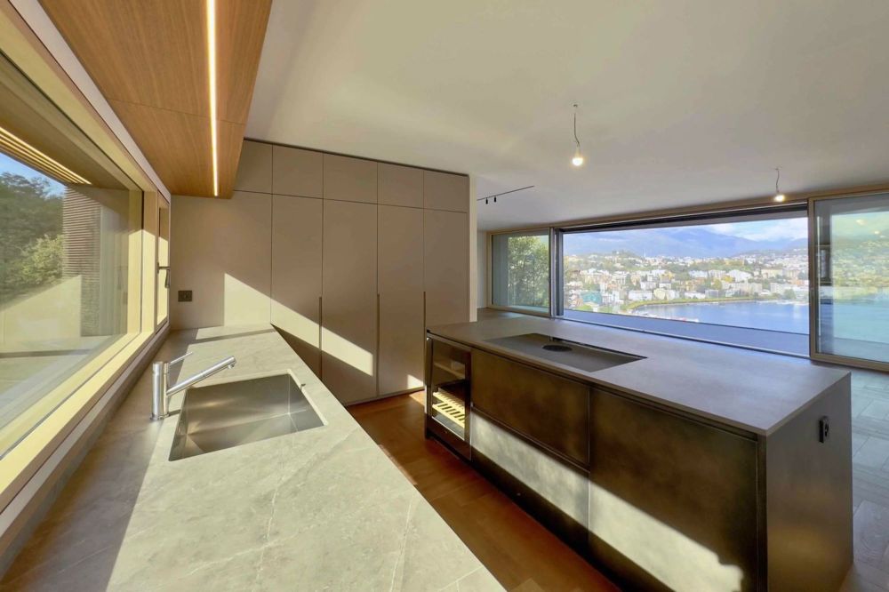 Skydeck: In Lugano-Paradiso zu verkaufen ? Wohnung mit herrlichem Blick auf den Luganersee, auch als Zweitwohnsitz möglich - Bild 6