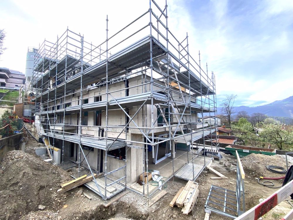 Casa 4,5 locali in costruzione in bifamiliare con giardino privato. - Bild 2
