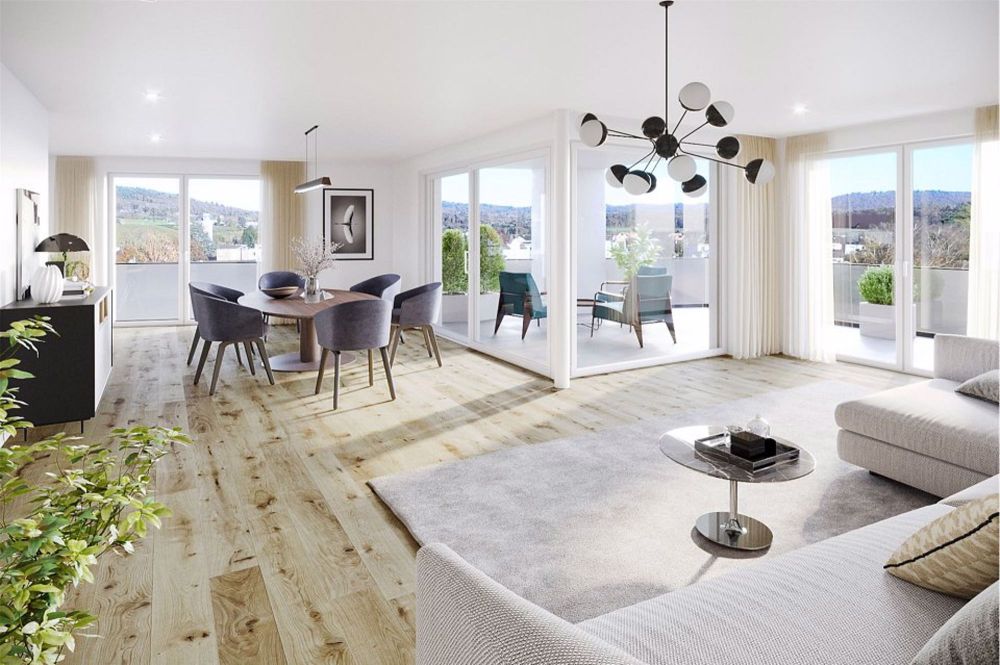 Exklusive 5 1/2-Zimmer Neubauwohnung - Bild 2