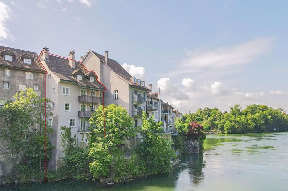 Fast wie Ferien: Mehrfamilienhaus mit 4 Wohnungen direkt am Rhein - Bild 1