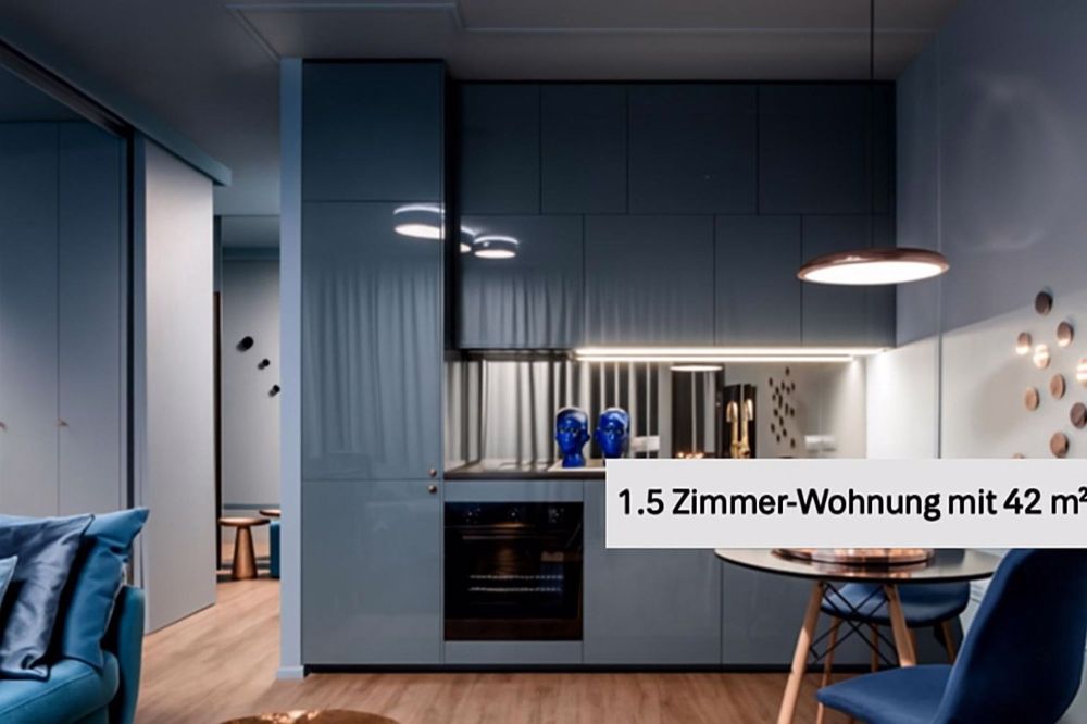 Neubau: 45 m² grosse 2.5-Zi.-Erdgeschosswohnung mit 187 m² Aussenfläche - Bild 1