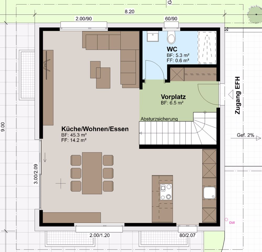 Neues Einfamilienhaus in ruhiger Lage in Hellsau - Bild 6