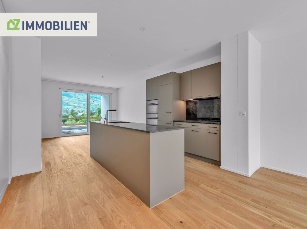 Zentrale Neubauwohnung mit unglaublichem Weitblick - Bild 1