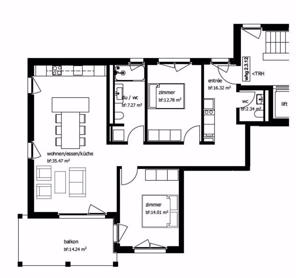 3 ½ Zimmer-Wohnung in Weinfelden mieten - Bild 12