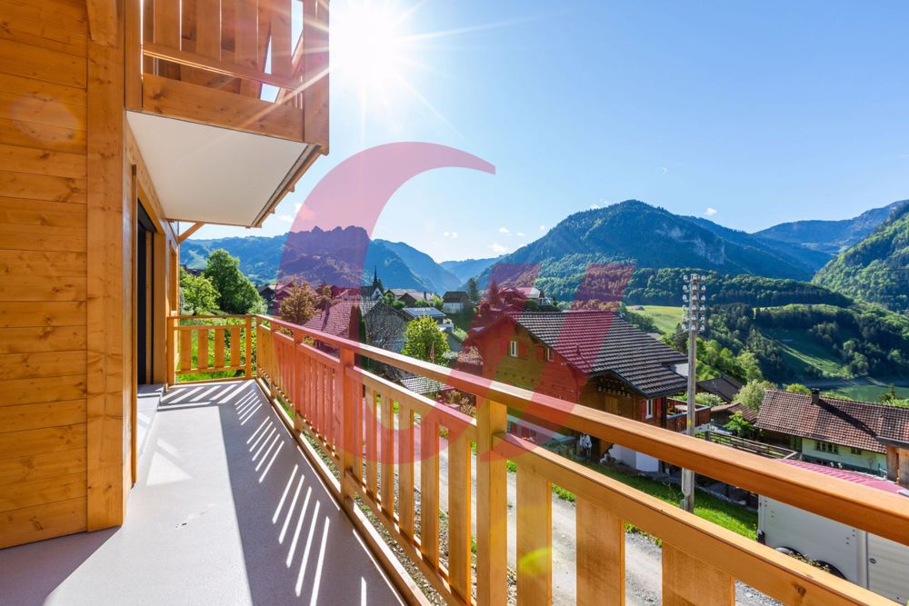 Chalets "Les Drei Gämse" in Crésuz - Bild 1