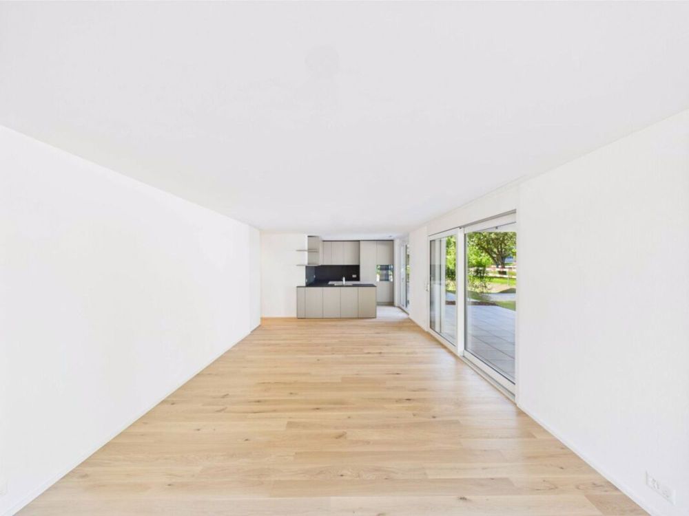 Neue 4.5-Zimmer Erdgeschoss Wohnung (C2) - Wohnzimmer / Küche