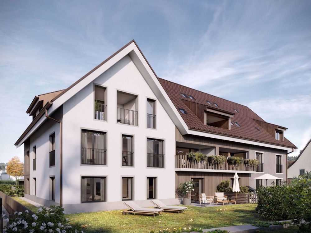 Projekt "Frieden" - idyllische 4.5-Zimmer-Gartenwohnung - Bild 1