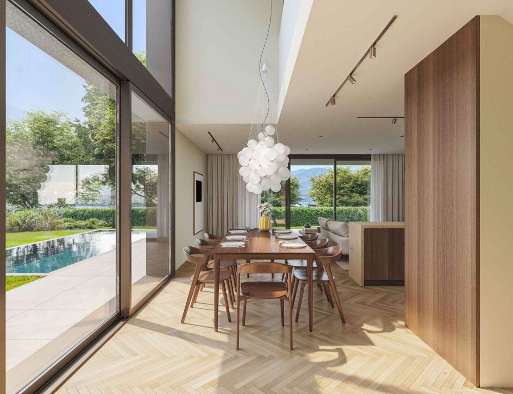 VÉSENAZ | 4 individuelle Villen mit atemberaubendem Blick auf den See - Bild 2