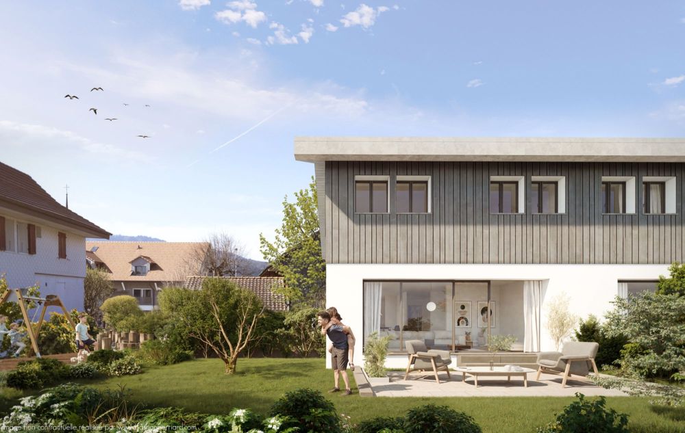 À vendre, Villa contiguë, 1726 Farvagny-le-Petit, Réf 1726-D - Bild 2