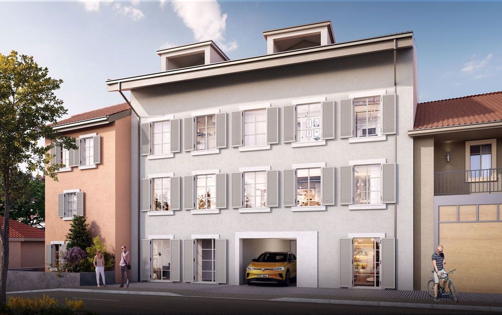 La Sarraz, appartement 2.5 pièces avec jardin, surface 75 m2 - Lot 1 - Bild 3