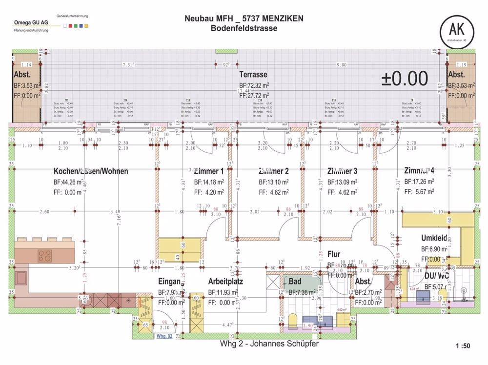 Exklusive 5 1/2-Zimmer Neubau Wohnung im Erdgeschoss an ruhiger Lage - Bild 12