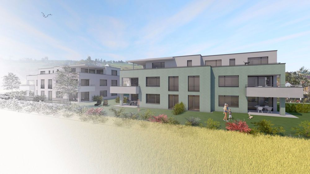 Terrassenwohnung in Hallau - Bild 1