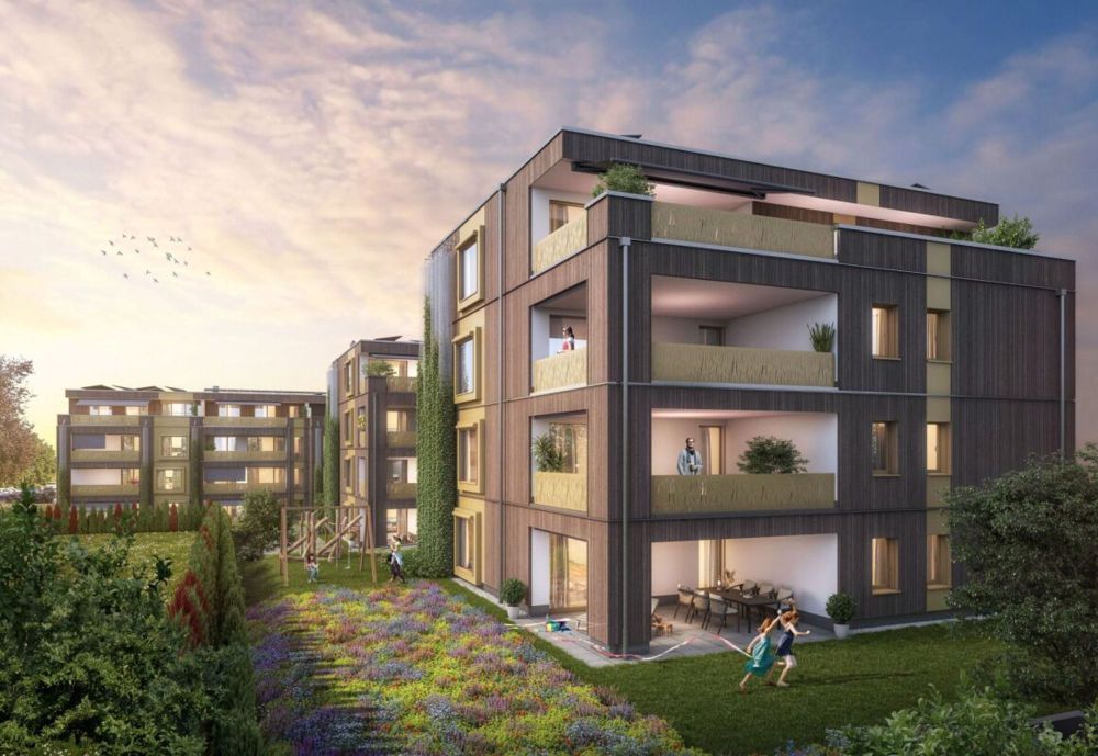 Neubauprojekt «Fliedergarten» - modernes Wohnen mit Stil und Nachhaltigkeit - luxuriöse Attikawohnung - Bild 2