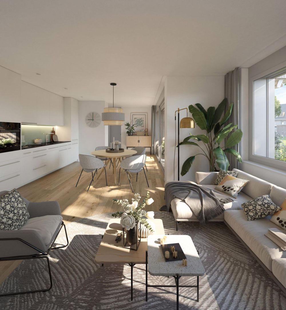 6.5 Zimmerwohnung in Worben - Bild 2