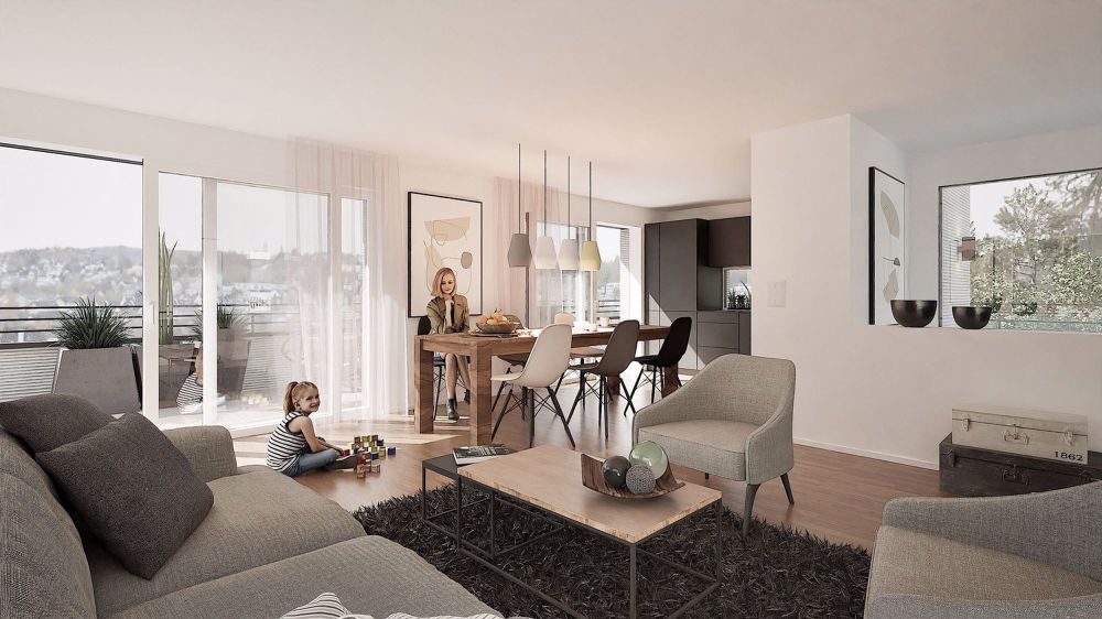Neubau-Maisonette Attikawohnung mit Aussicht - Bild 6