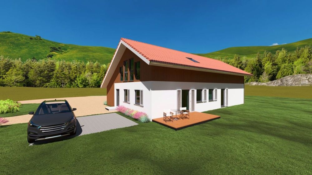 Doppelhaushälfte mit 3,5 Zimmern und Möglichkeit für eine Pferdebox für 3 Pferde - Bild 4