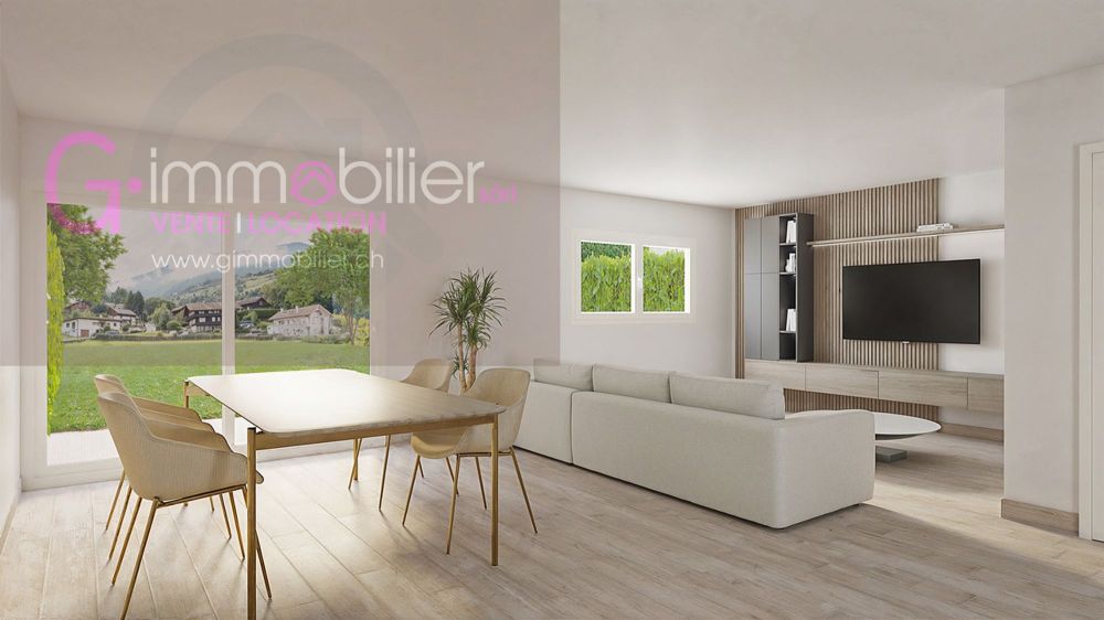 Einzigartiges Projekt auf den Höhen von Monthey, in einem Villenviertel - Bild 2