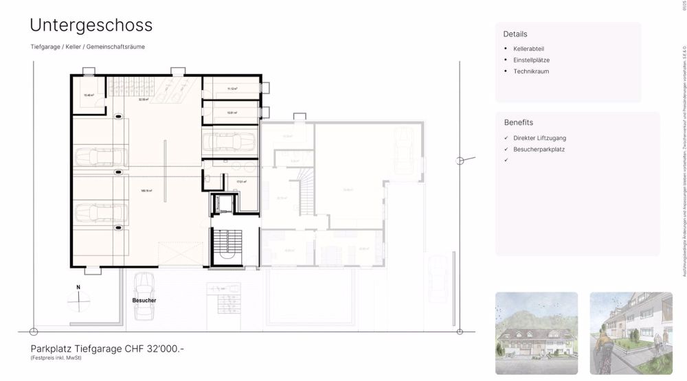 Moderne 4.5-Zimmer-Dachwohnung in Weerswilen - Neubau 2025/26 - Bild 6