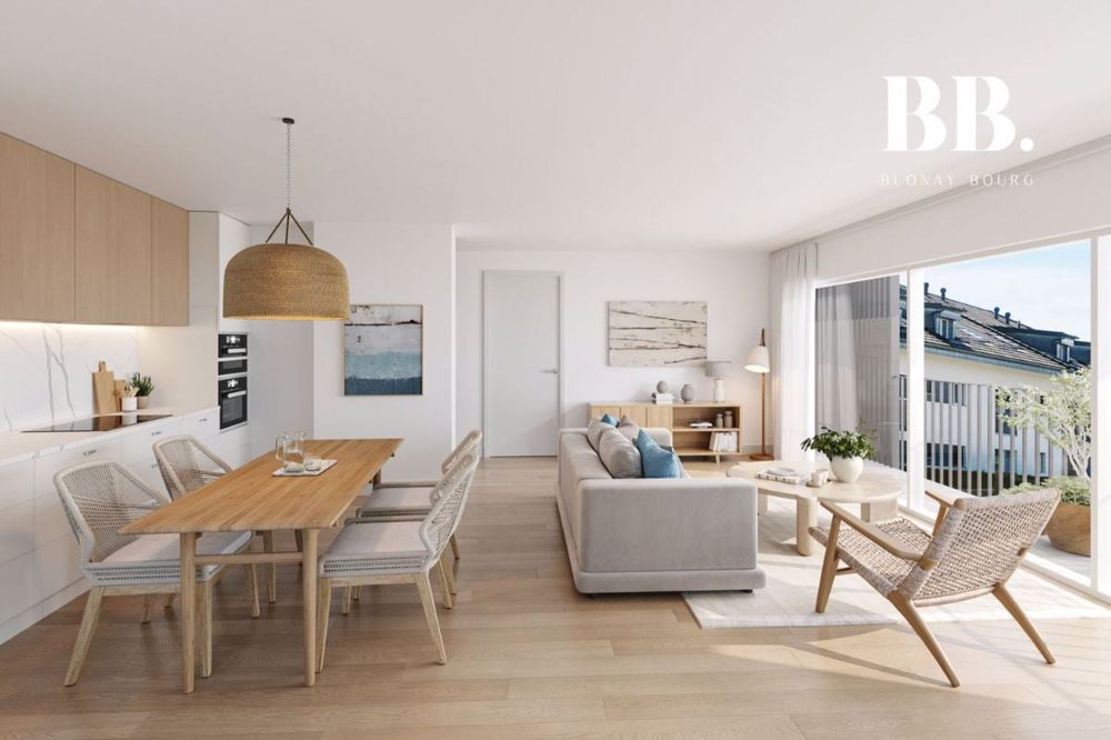 Lot M2 - Appartement neuf de 4.5 pièces situé au centre du village de Blonay - Bild 4