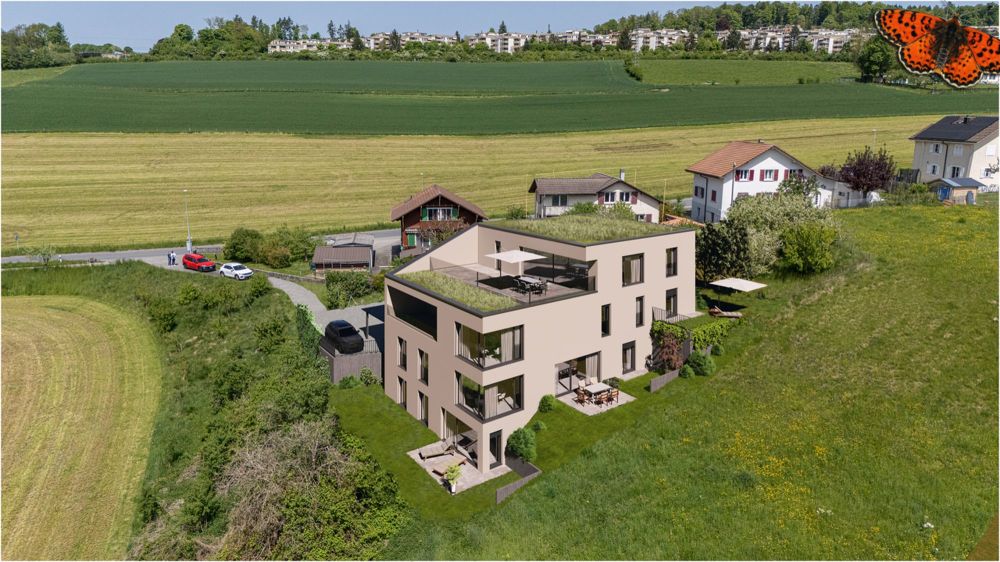 RARE - MAGNIFIQUE DUPLEX 5.5 PCES A VILLARS-SUR-GLÂNE - Bild 2