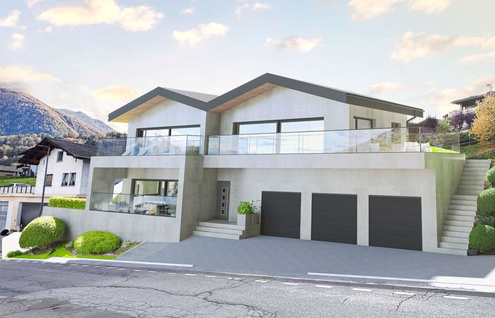 „Le Coudrey“ Wohnung mit 3,5 Zimmern im 1. Stock - Bild 1