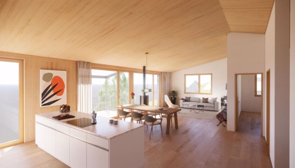 Ökologische 4.5-Zimmer Dachwohnung in Wienacht-Tobel (Neubau) - Bild 5