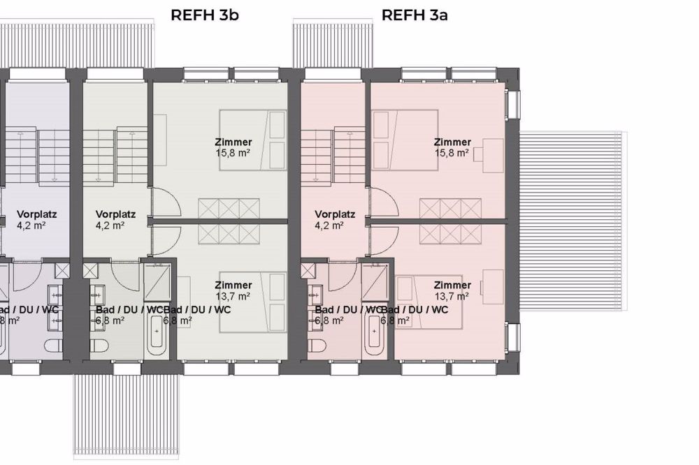 Modernes Reiheneinfamilienhaus an leicht erhöhter Lage - Bild 7