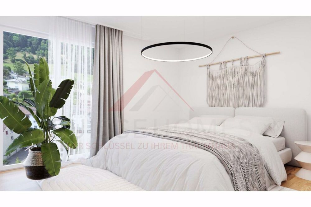 3.5-Zimmer-Eigentumswohnung mit Sitzplatz «RESIDENCE CENTRO» Nord - Schlafzimmer