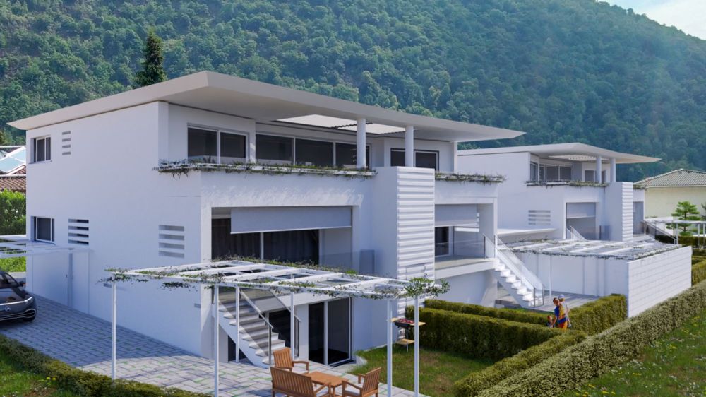 LOSONE - Elegante attico di 5.5 locali con generosa terrazza coperta - Bild 3