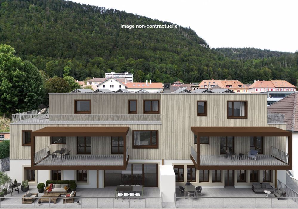 Prächtiges 5,5-Zimmer-Attikapartment in einer neuen Konstruktion in Saint-Imier - Bild 3