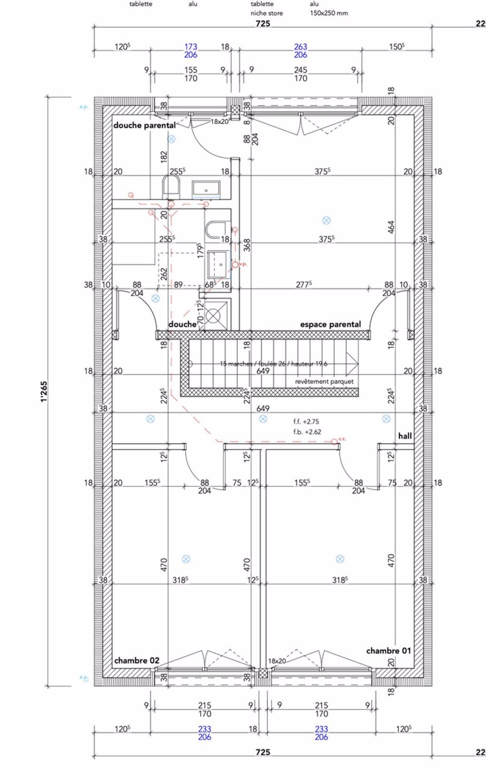 St-Aubin, zu verkaufen, Einzelvilla mit 140 m2, Grundstück von 288 m2 - Bild 9