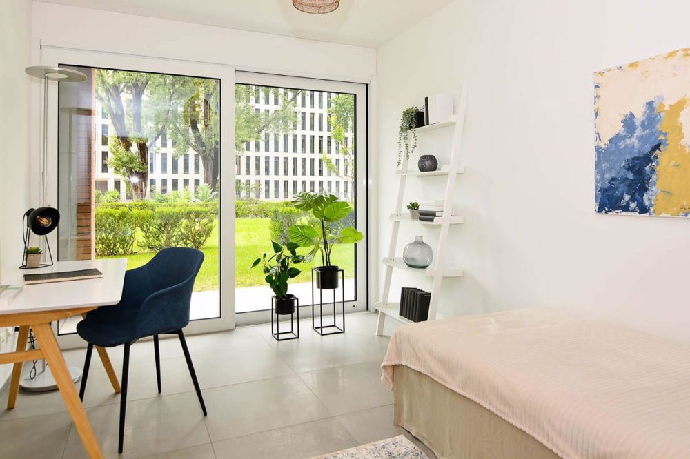 Piacevole 3.5 con giardino, ottima posizione, v. tour 360° - Bild 9