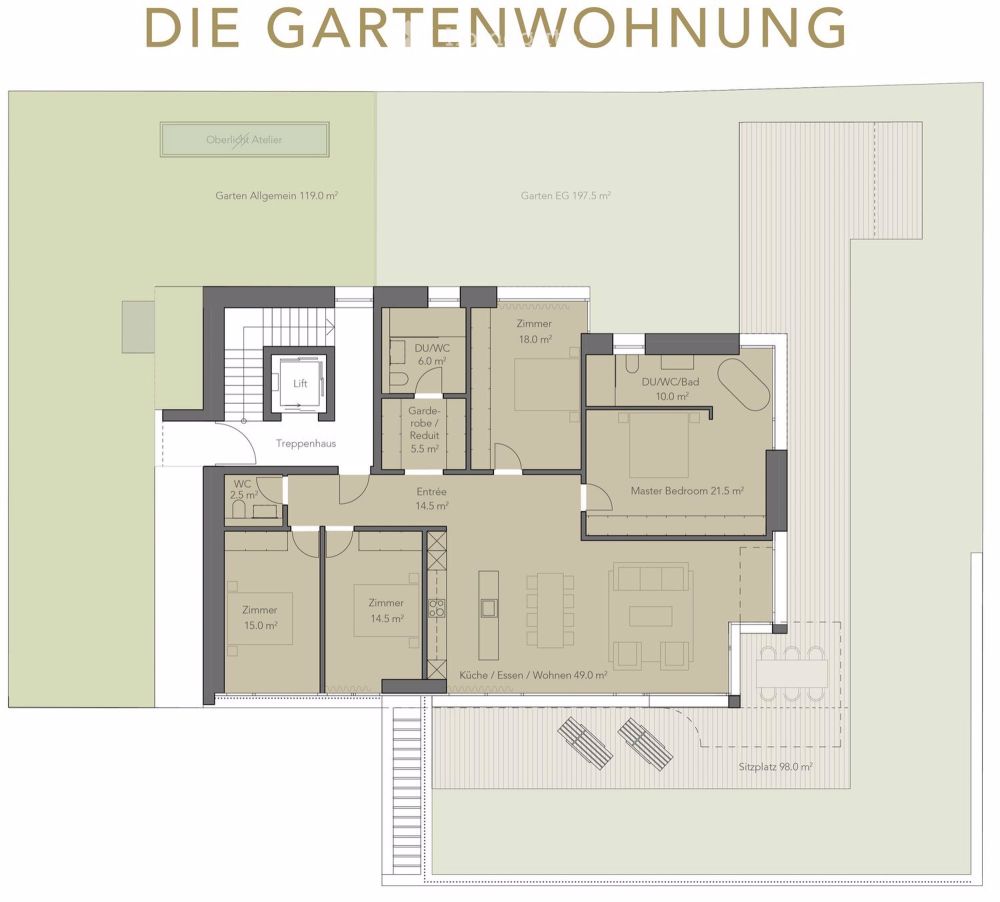 CASA MEZZA LUNA – Exklusives Wohnen im Herzen von Zollikon - Bild 12
