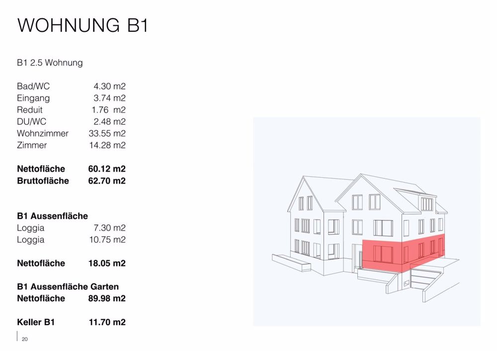 Neubau 2.5-Zimmer-Wohnung B1 - Bild 10