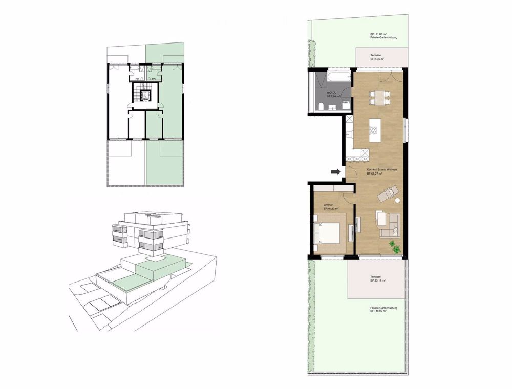 NEUBAU LAKESIDE STAAD: Gartenwohnung mit Terrasse, Licht und Stil - Bild 11