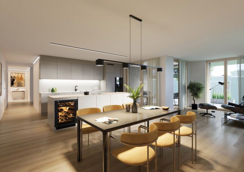 TILIA | Wohnen mit Seesicht - Neubau mit acht Eigentumswohnungen - Verkaufsstart Haus E - Visualisierung - Wohnung E001