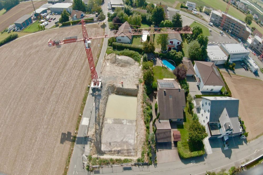 Neubau Haus B - Bau gestartet