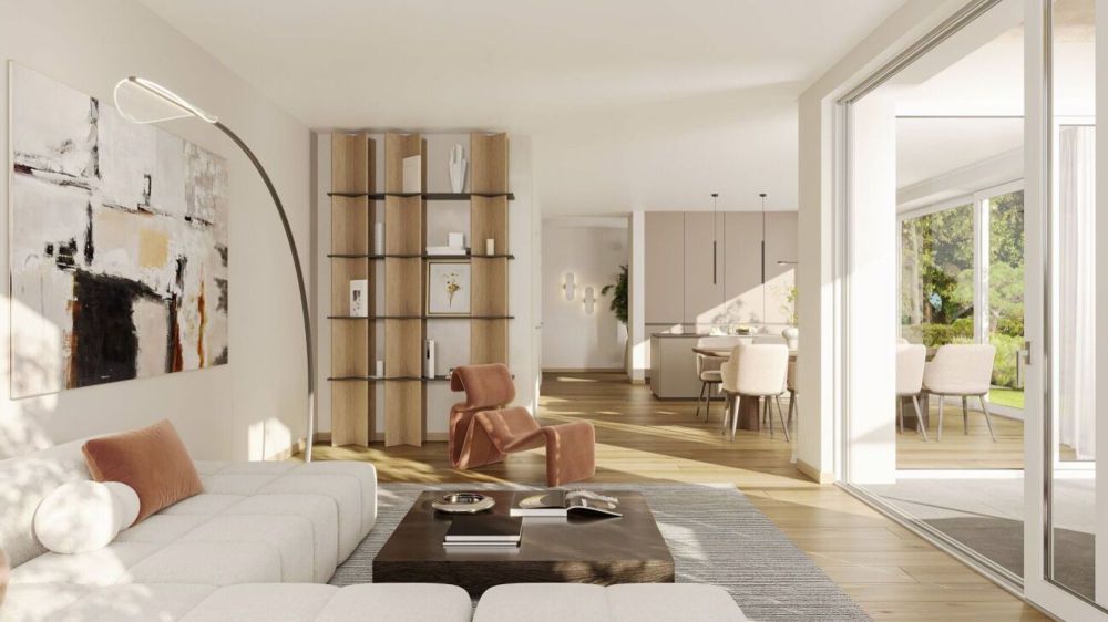 Weitsicht & Idylle- modernes Doppelfamilienhaus in Bichelsee - Bild 4