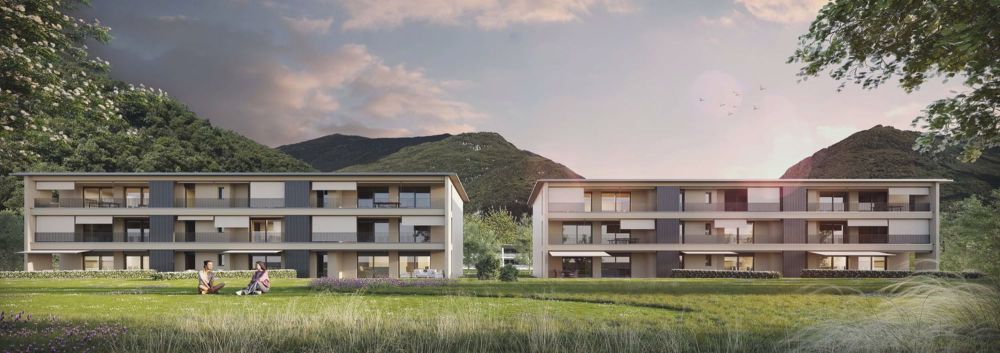 Residenz Monte Gaggio - Wohnung 2,5 Zimmer, Attika - B 17 - Bild 1