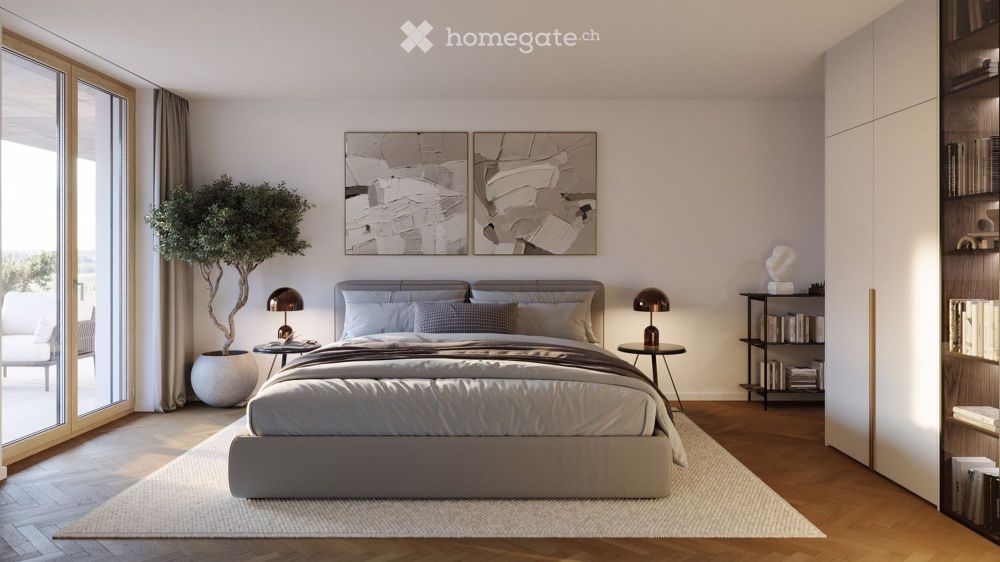 In der Region Frauenfeld: 3.5-Zimmer-Neubau-Wohnung mit Minergie-Standard und unverbaubarer Aussicht - Bild 9