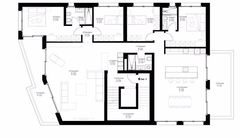 CANOBBIO – ATTICO IN RESIDENZA RHOSE, IL PERFETTO INCONTRO TRA NATURA E COMFORT - Bild 5