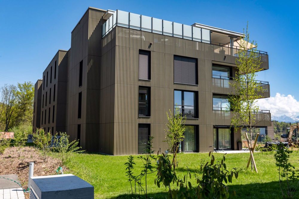 Appartement neuf de 3,5 pièces avec grande terrasse et vue dégagée - Bild 1