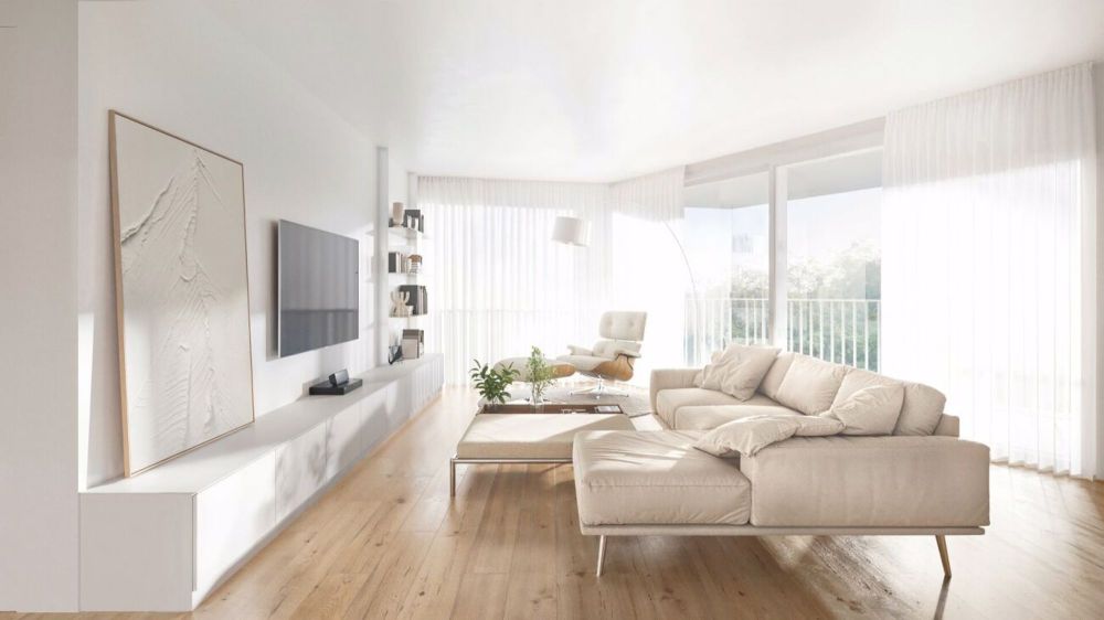 Nyon, Résidence Arboris - 4,5-Zimmer-Wohnung im 3. Stock mit Balkon - Bild 2