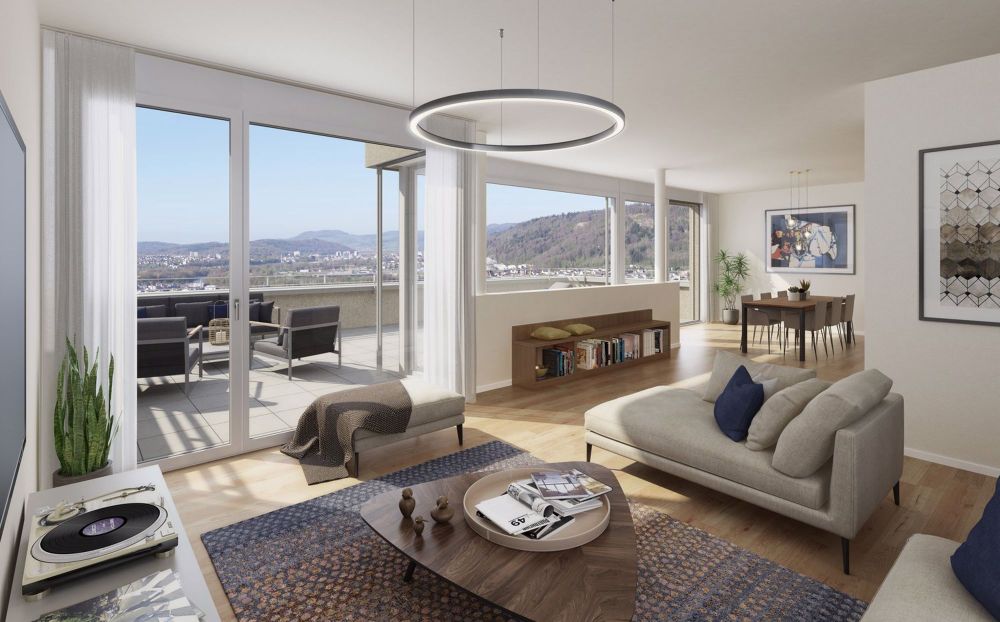 Neubau am sonnigen Huebachersteig in Untersiggenthal - Haus A / Whg. A2 te - Bild 2