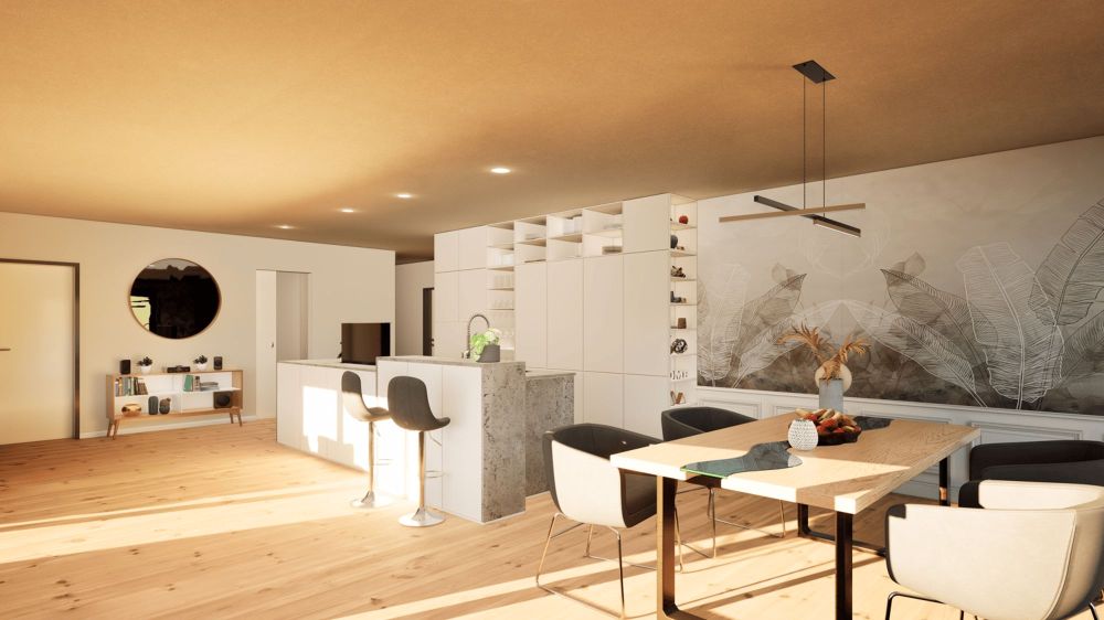 Neubau-Eigentumswohnung, 3.5 Zimmer mit Sitzplatz und Grünfläche in Gommiswald - Bild 5