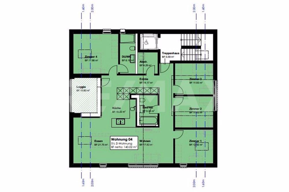 Neubau 5 ½ Zimmerwohnung Nr. 4 im Dachgeschoss - Bild 3