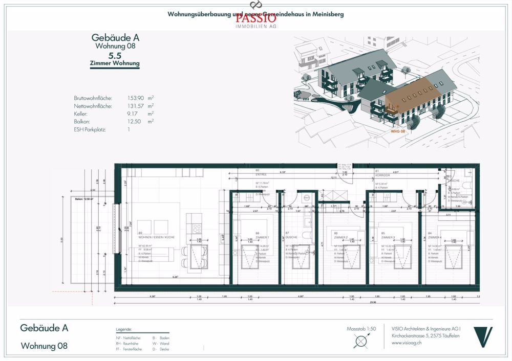 Im Bau! Neubau 5,5-Zimmer Wohnung mit Balkon an Top Lage - Bild 10