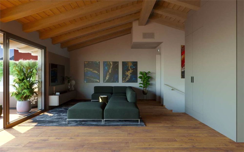 Dachwohnung-Duplex mit Seeblick in Melide - Bild 4